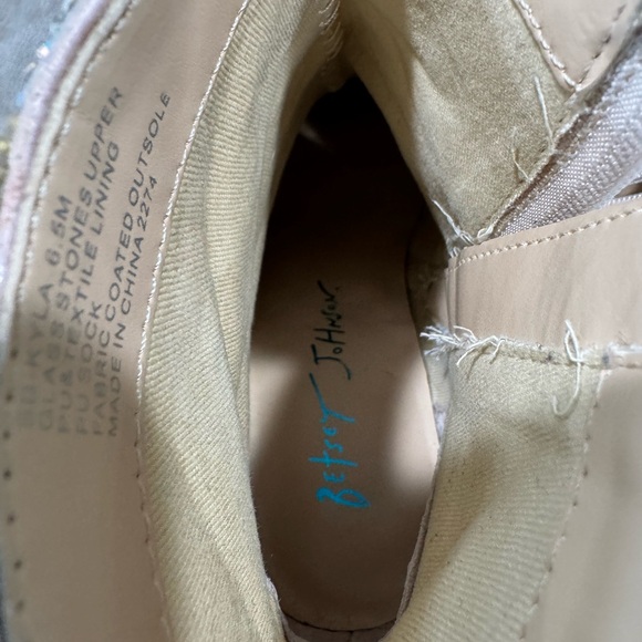 Betsey Johnson Glittering Ankle Booties - Picture 10 of 10